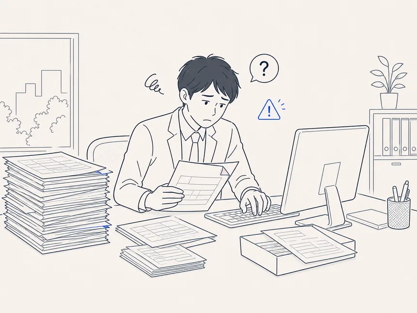 勤怠データのCSV自動化の導入前