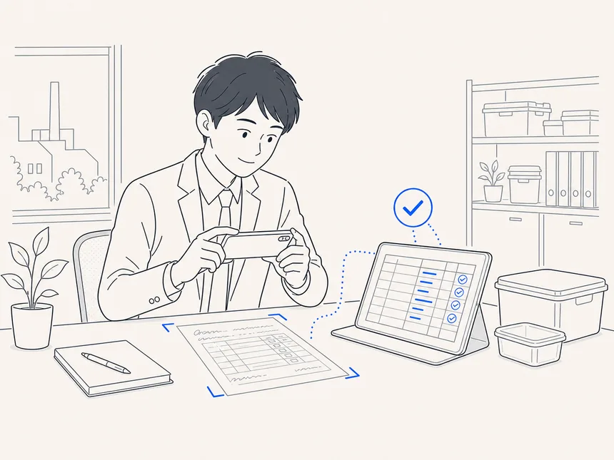 手書き注文表のOCR集計の導入後