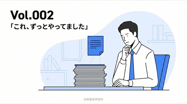 Vol.002 「これ、ずっとやってました」